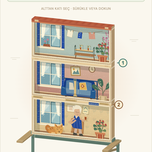 Paper Folding Puzzle: Fold the Apartment